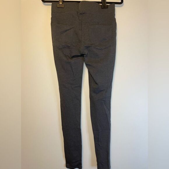Seven7 Gray Pull On Legging Size Small Faux Front Pockets 29 inch Inseam - Picture 3 of 5